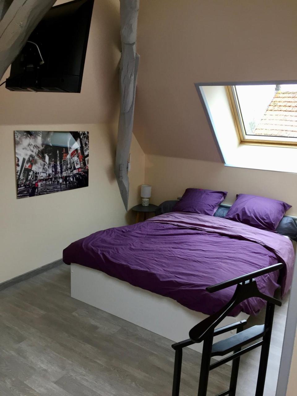 Le Rouge & Blanc Bed & Breakfast Saint-Maurice-le-Vieil ภายนอก รูปภาพ