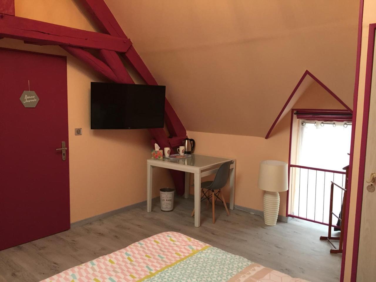 Le Rouge & Blanc Bed & Breakfast Saint-Maurice-le-Vieil ภายนอก รูปภาพ